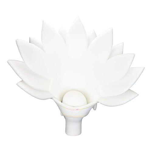 White Flowers & Feathers Crown