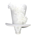 White Roses Bride Hat