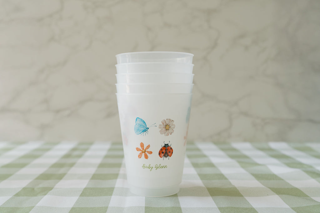 Custom Frosted Plastic Cups – Reusable Party Essentials