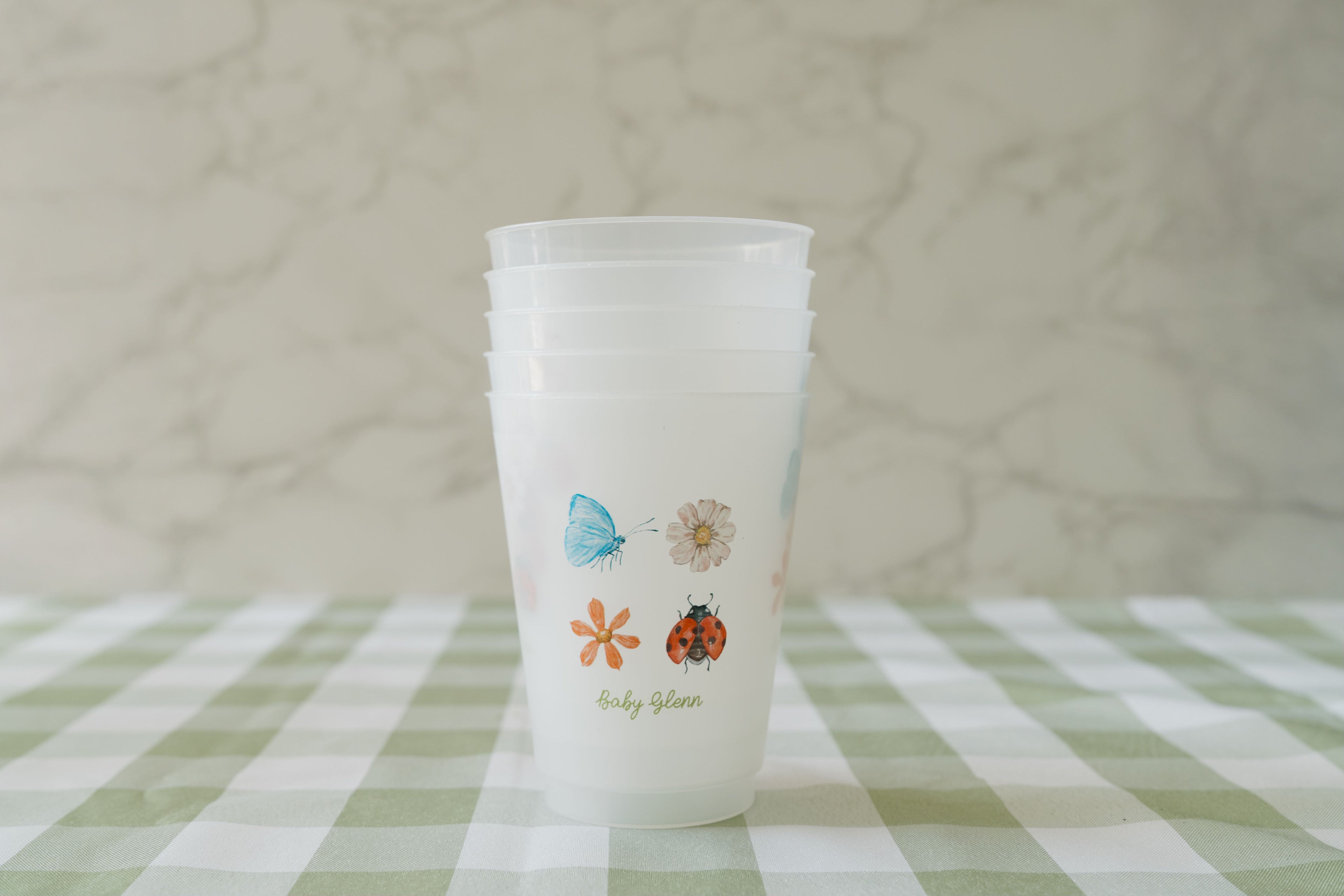 Custom Frosted Plastic Cups – Reusable Party Essentials