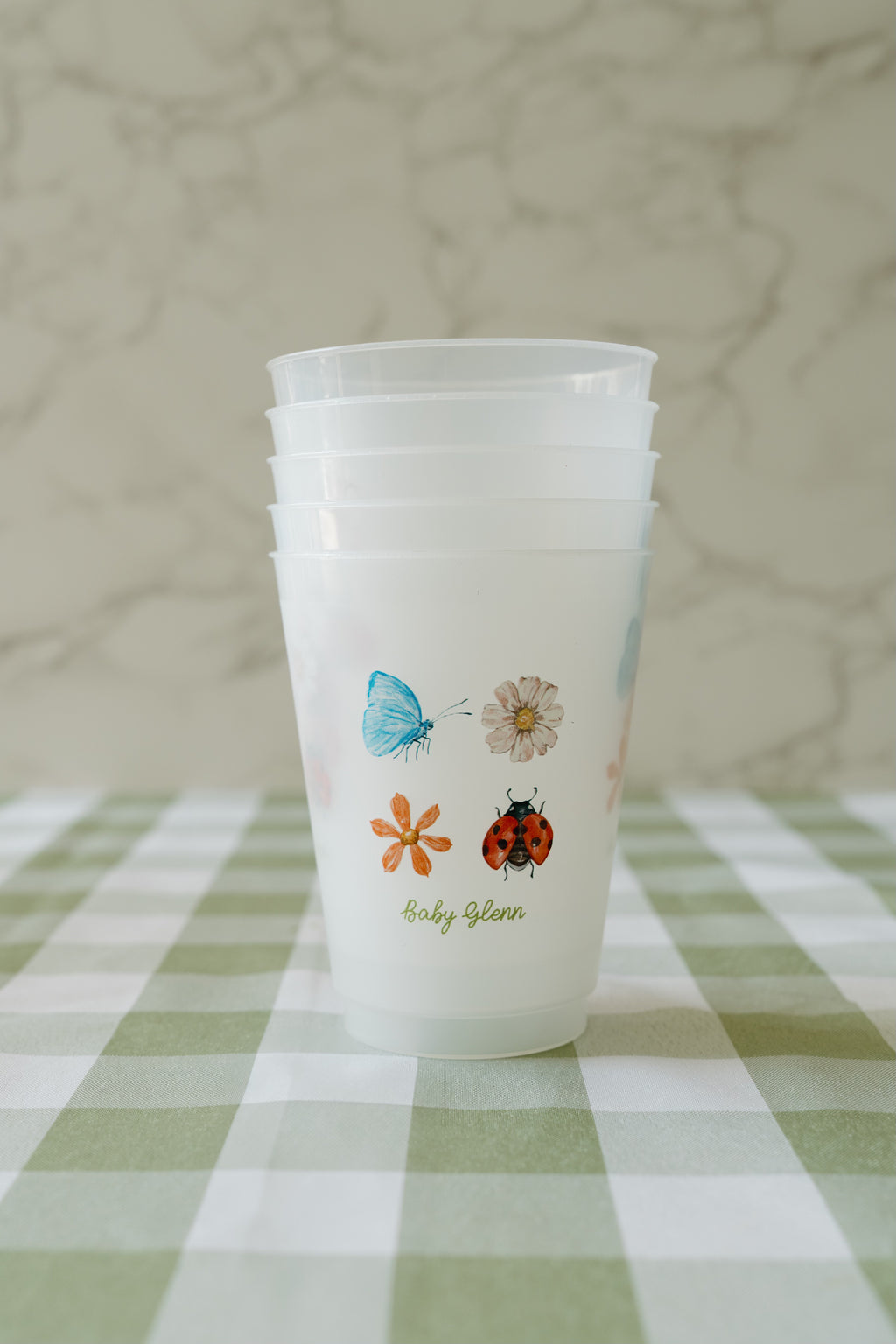 Custom Frosted Plastic Cups – Reusable Party Essentials