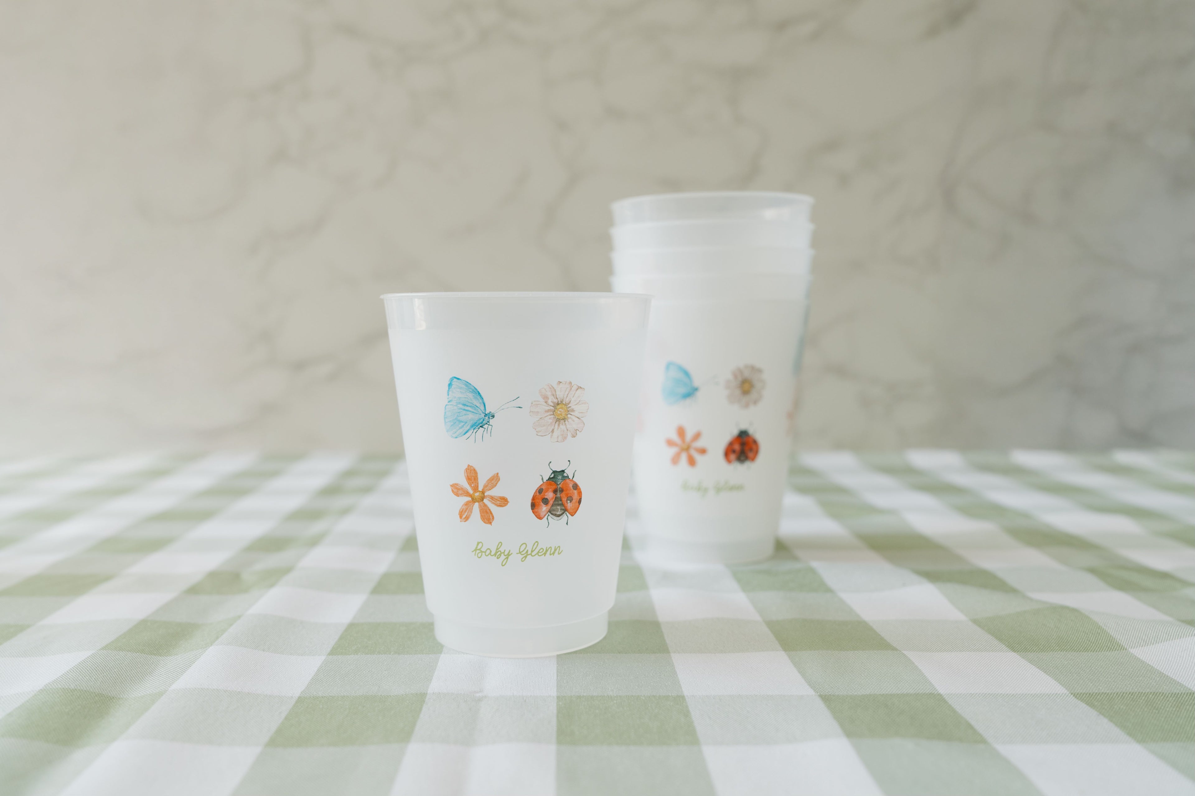 Custom Frosted Plastic Cups – Reusable Party Essentials