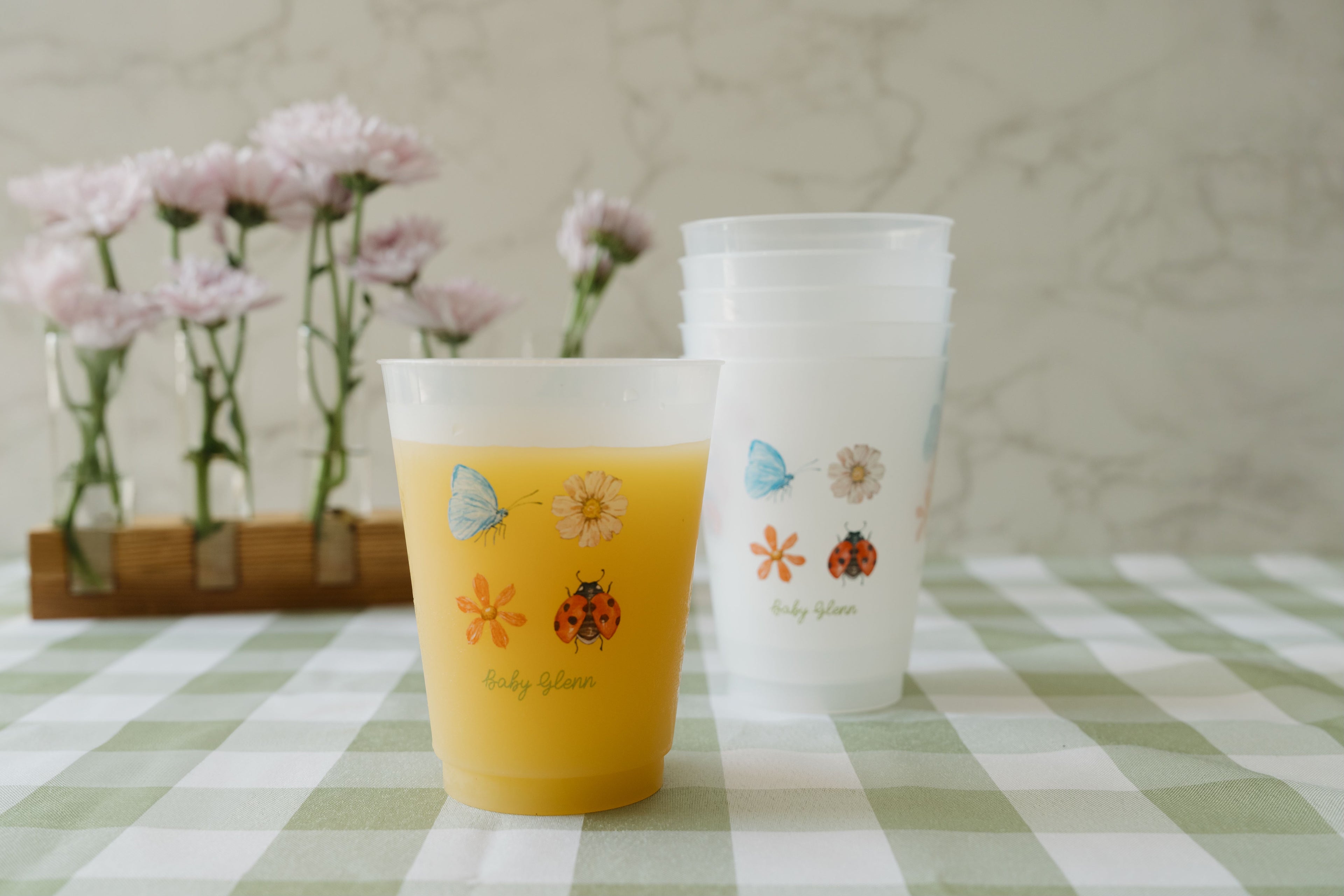 Custom Frosted Plastic Cups – Reusable Party Essentials