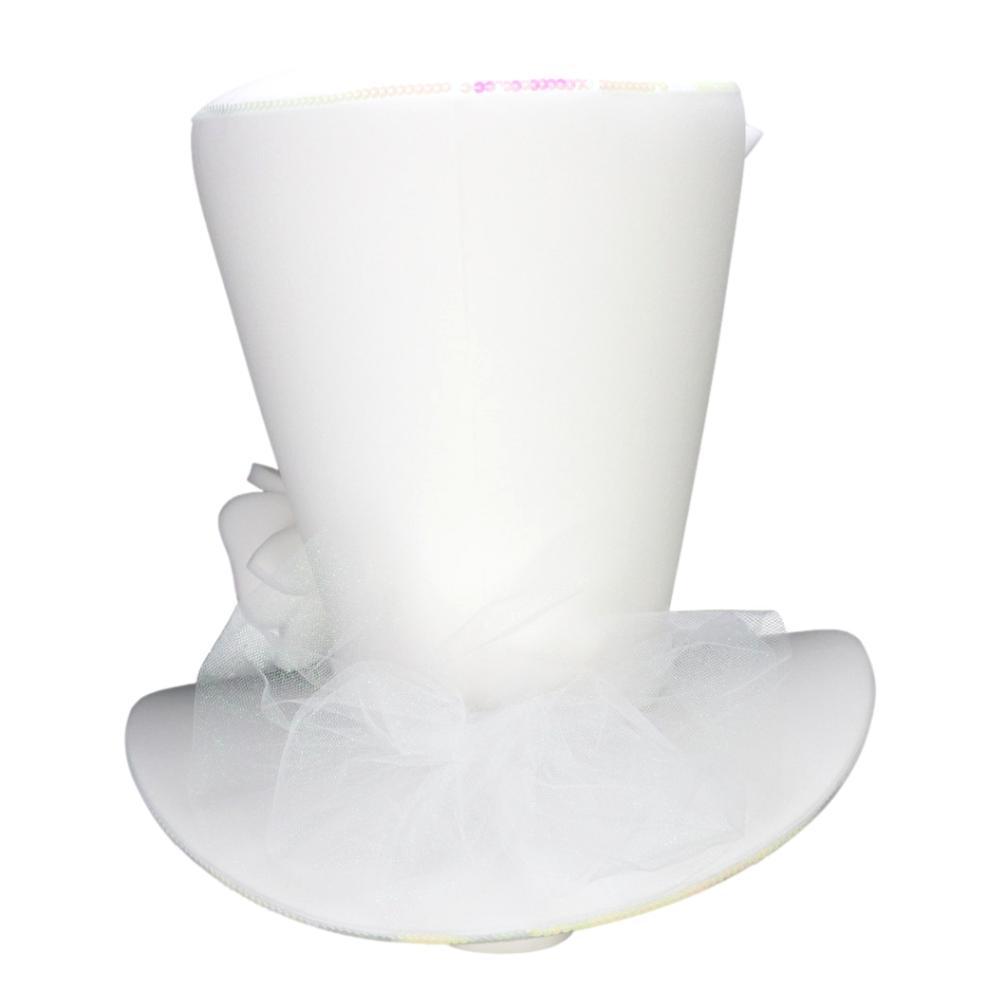 White Roses Bride Hat