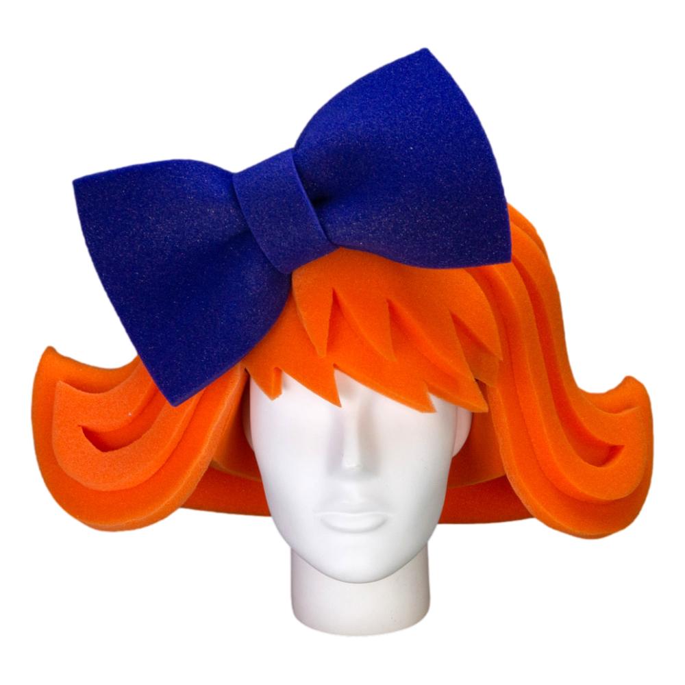 Wig with Large Bow